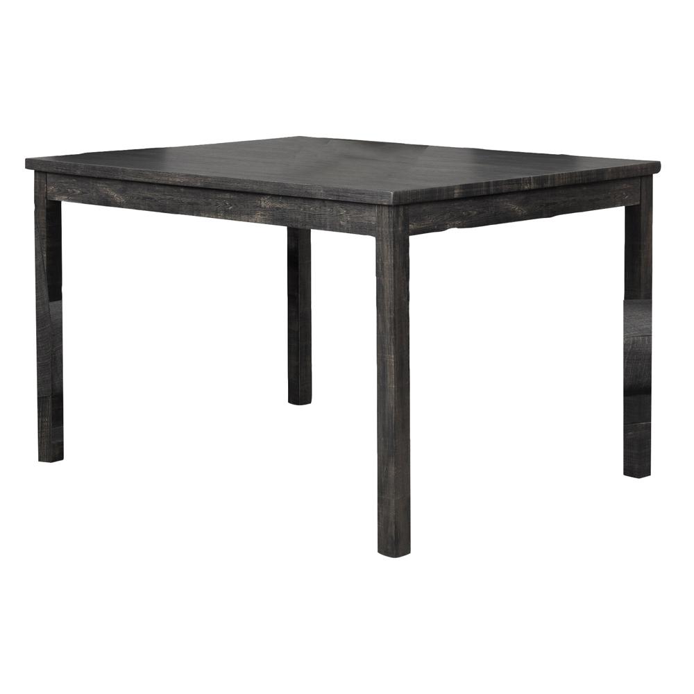 Vitalita 5-piece Black Charcoal Rectangular Dinette Set