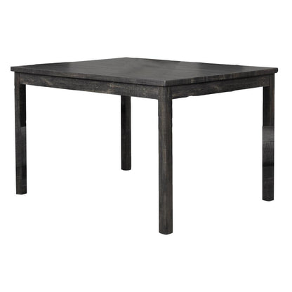 Vitaliya 46" Black Charcoal Rectangular Dinette Table