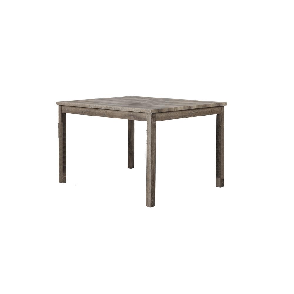 Vitaliya 46" Antique Natural Oak Rectangular Dinette Table