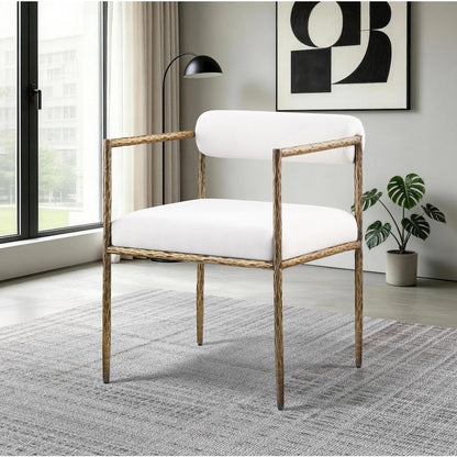 Rocento Modern Industrial Dining Chairs, (Set of 2) - Cloud