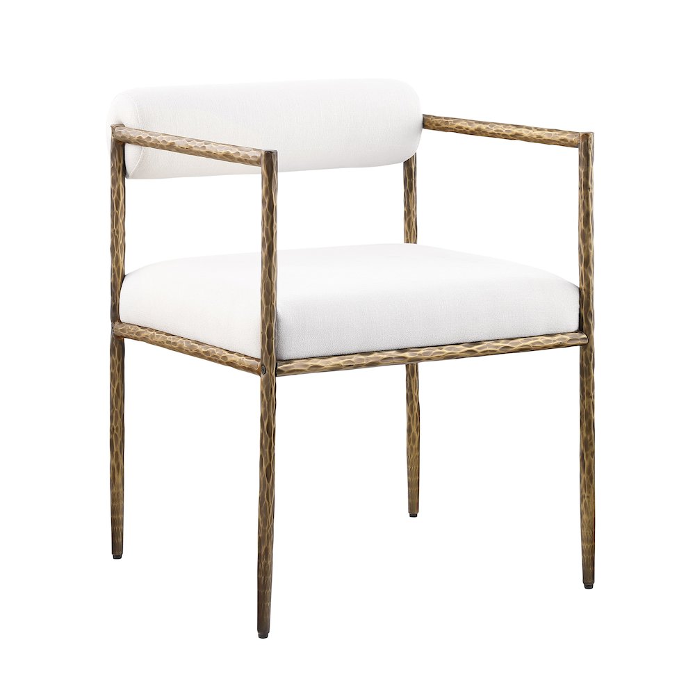 Rocento Modern Industrial Dining Chairs, (Set of 2) - Cloud