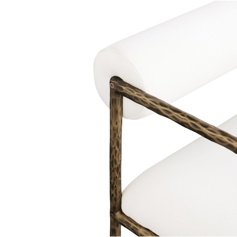 Rocento Modern Industrial Dining Chairs, (Set of 2) - Cloud