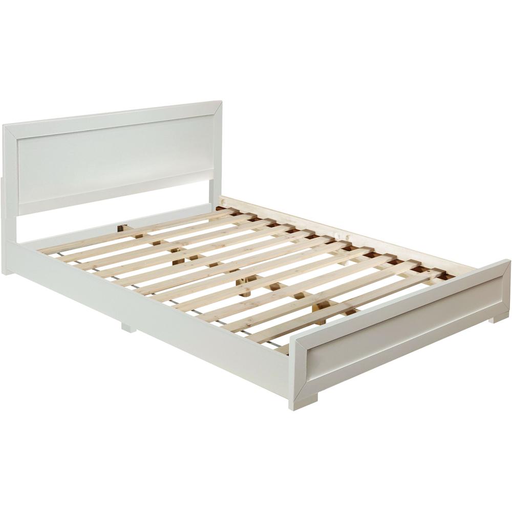 Oxford White Queen Bed