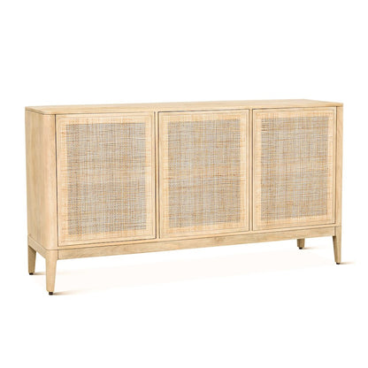 Calabasas 64" Sideboard in Natural White Cane