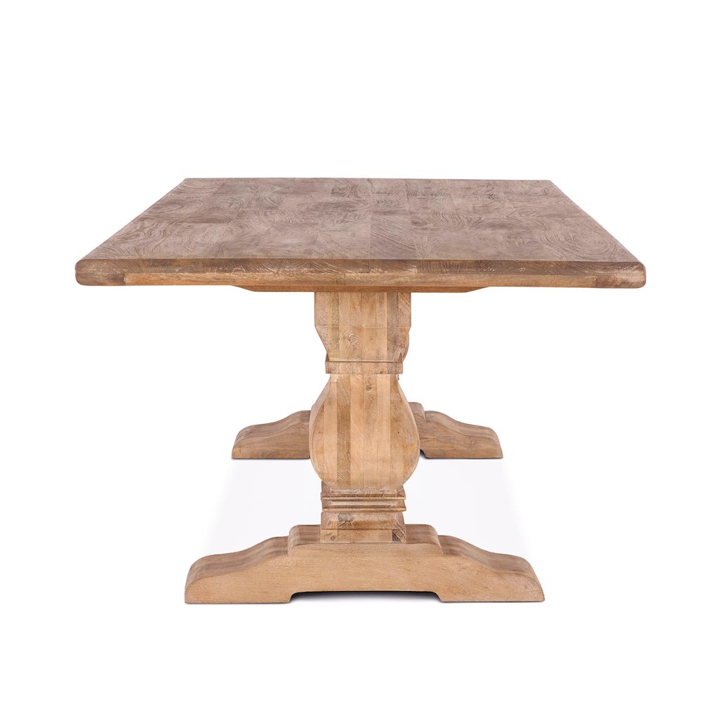 Pengrove 108" Dining Table in Antique Oak Finish