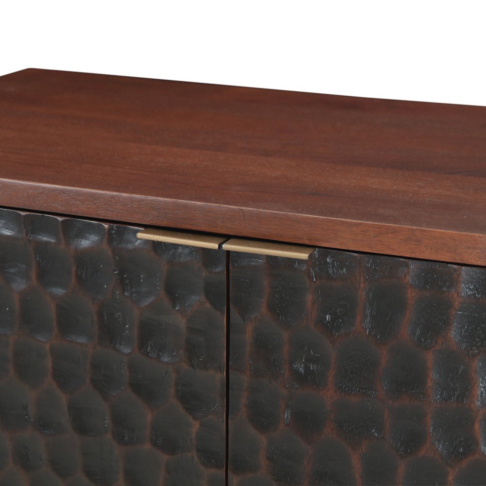 Vallarta 39" Bar Cabinet in Two Tone