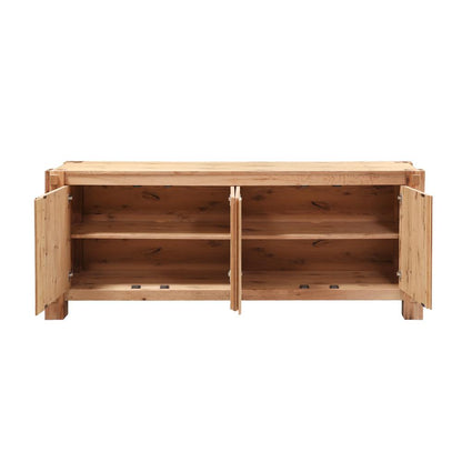 Alpine 80" Buffet in Distressed Oak