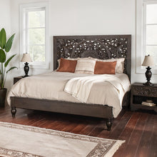 Haveli 26" Nightstand with Plinth Base in Vintage Brown