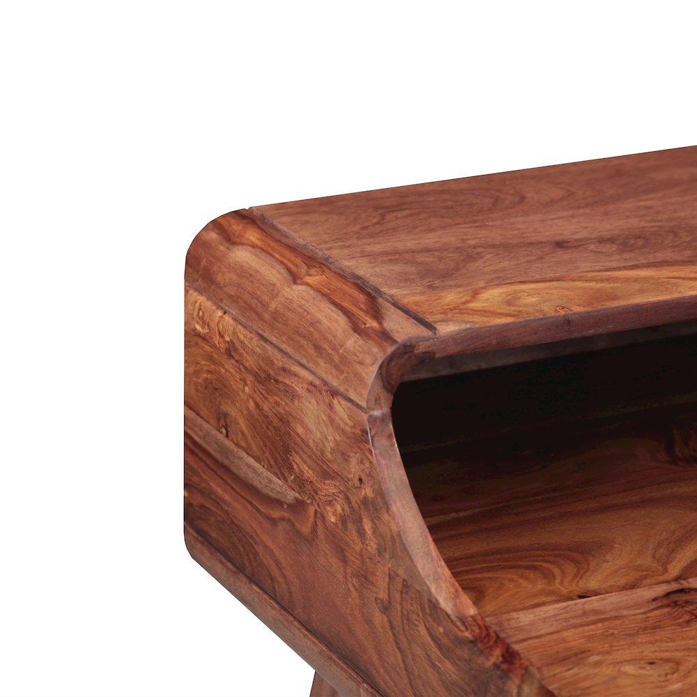 Arrey Office Desk 45" in Natural Sheesham