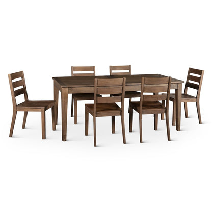 Calabasas 72" Extension Dining Table in Toffee Nut