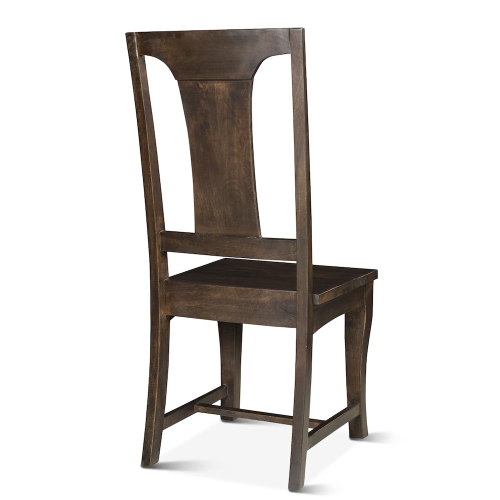 Toulon Dining Chair in Vintage Brown Finish