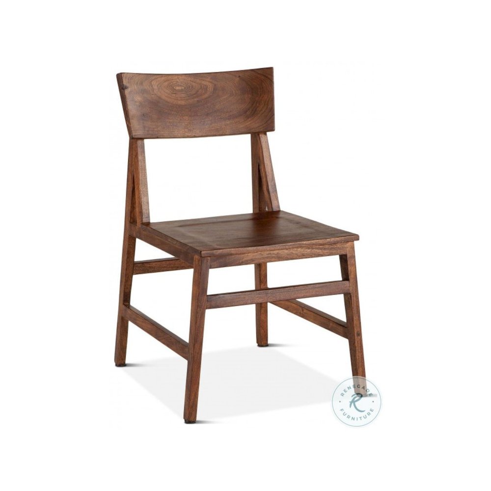 Nottingham Acacia Dining Chair in Walnut Finish