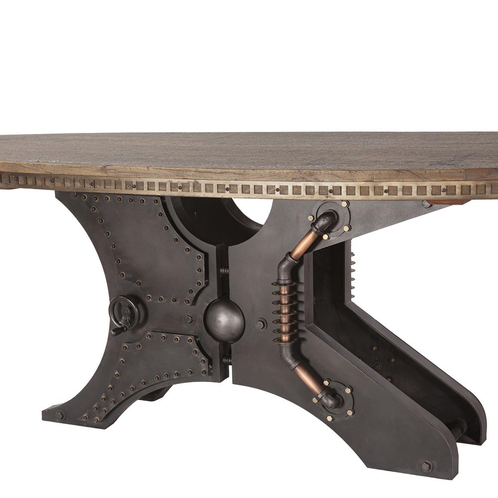 Rustic Revival Oval Dining Table