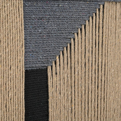 Delmar Woven Framed Art, Blue Grey
