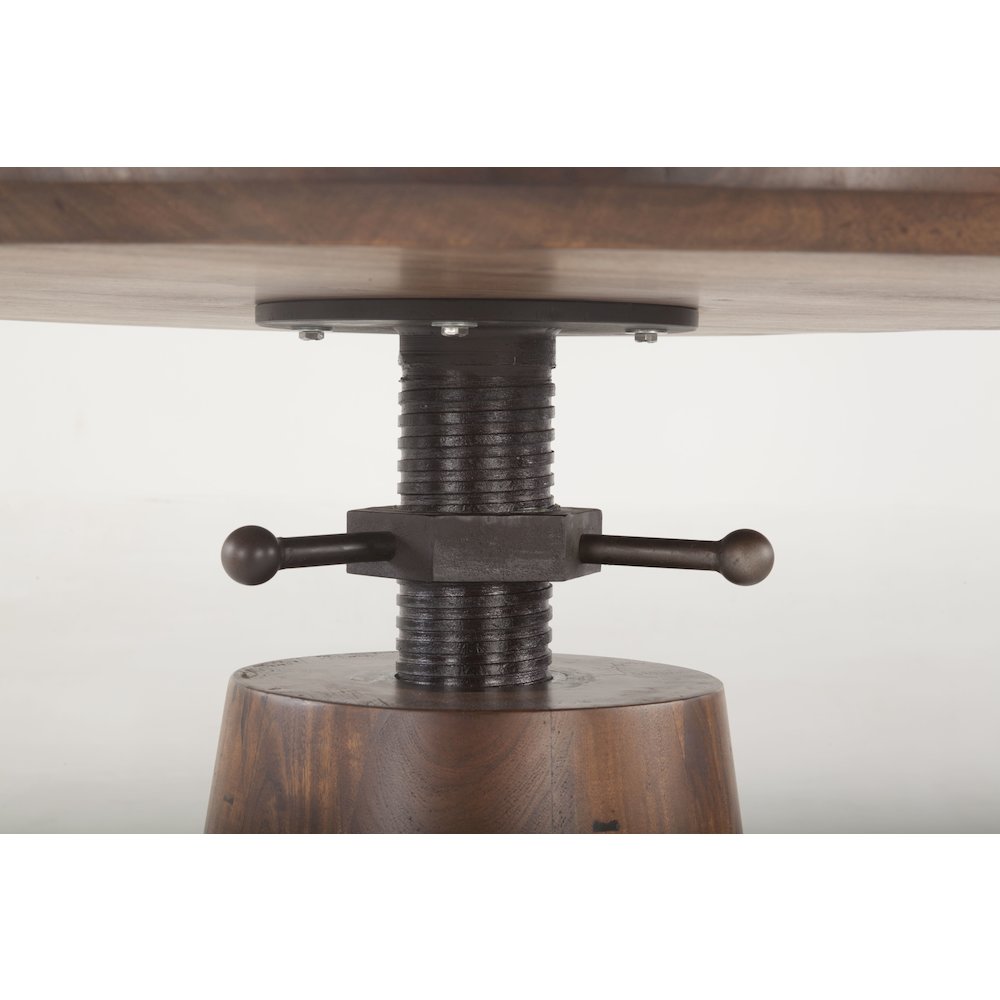 Amici and Iron Adjustable Dining Table