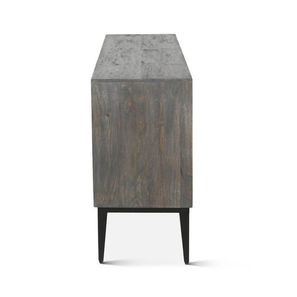 Palm Desert Modern Bone Inlay Sideboard in Vintage Gray