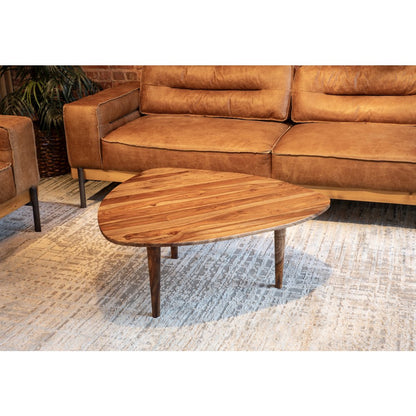 Arrey 37" Coffee Table in Indian Rosewood with Natural Finish