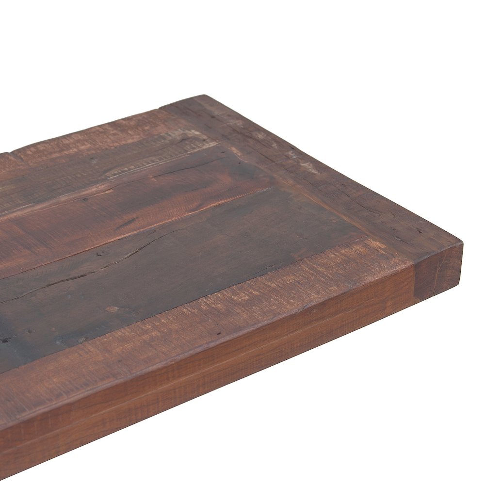 Sterling 56" Console Table in Cast Iron and Teak