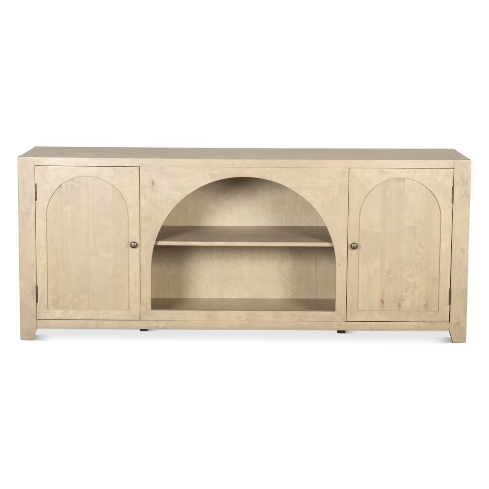 Valencia 80" Sideboard in Gray Birch