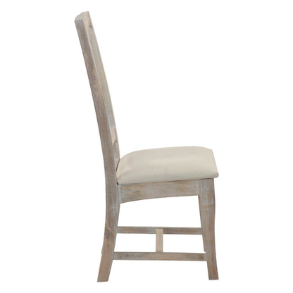 Pengrove 18" Upholstered Dining Chair in Heirloom White