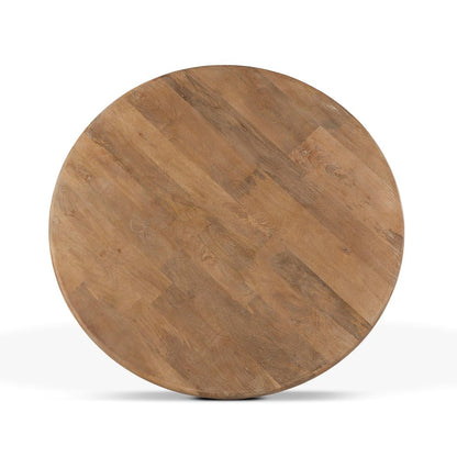 Pengrove 54" Round Dining Table in Antique Oak Finish