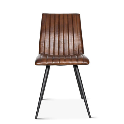 Brisbane Chelsea Dining Chair in Hand Washed Chestnut