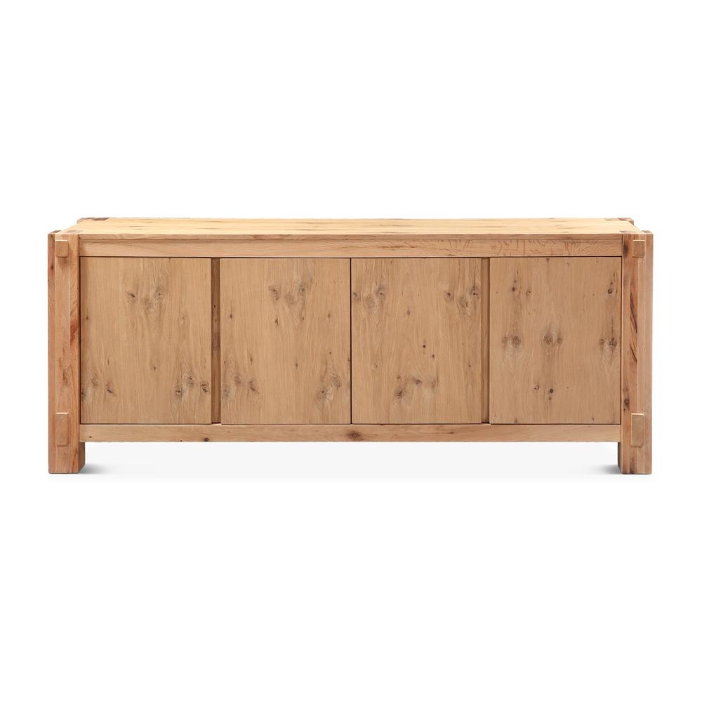 Alpine 80" Buffet in Distressed Oak