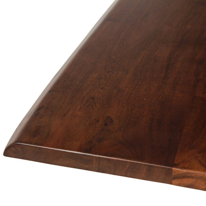 Artezia Gathering Table in Acacia with Walnut Finish