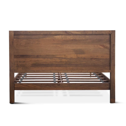 Vallarta Queen Bed in Mango Wood with Two Tone Finish