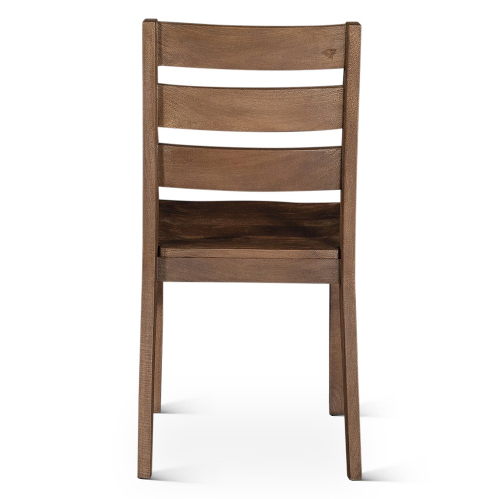 Calabasas Ladder Back Dining Chair in Toffee Nut