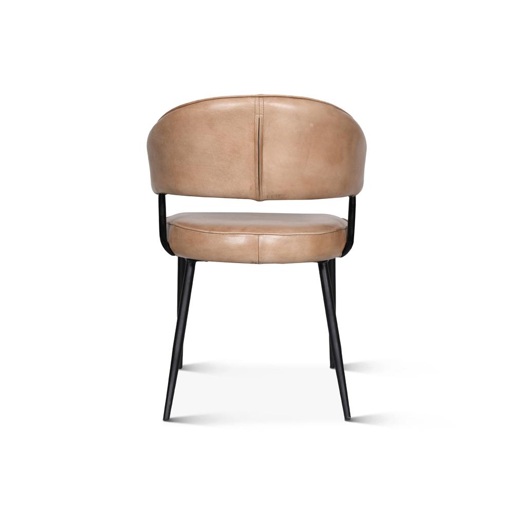 Brisbane Dover Armchair in Antique Ivory Leather