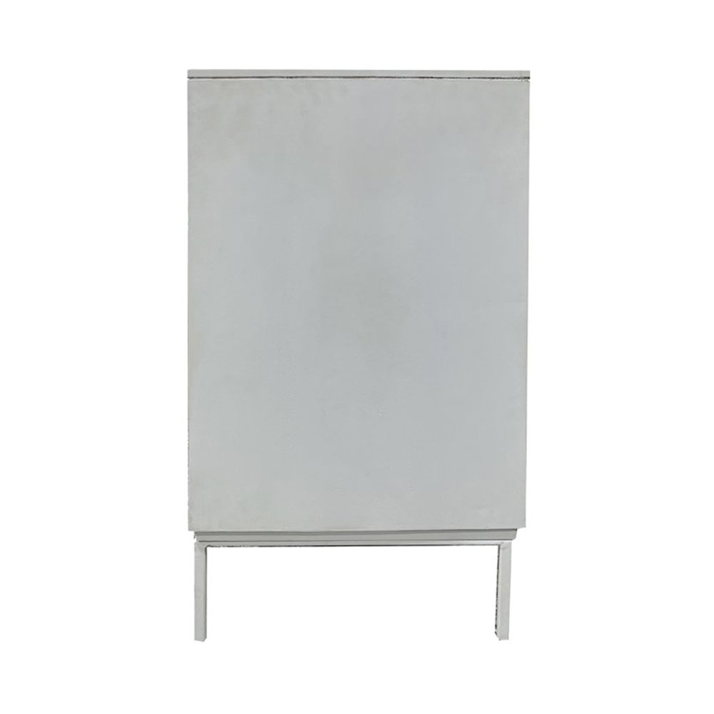 Isla 38" Cabinet with Two Doors in Coastal White