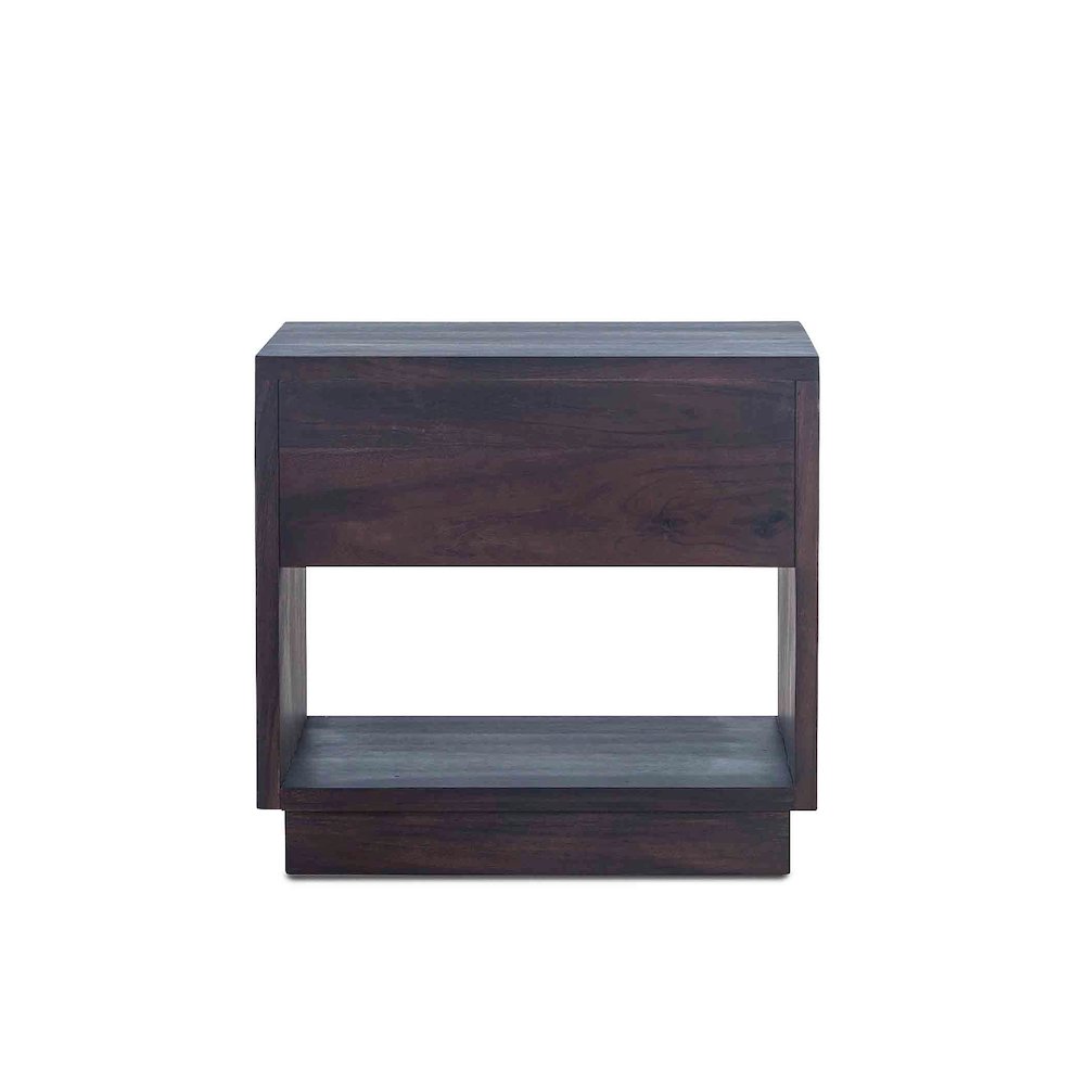 Palermo Night Chest in Acacia with Raw Walnut Finish