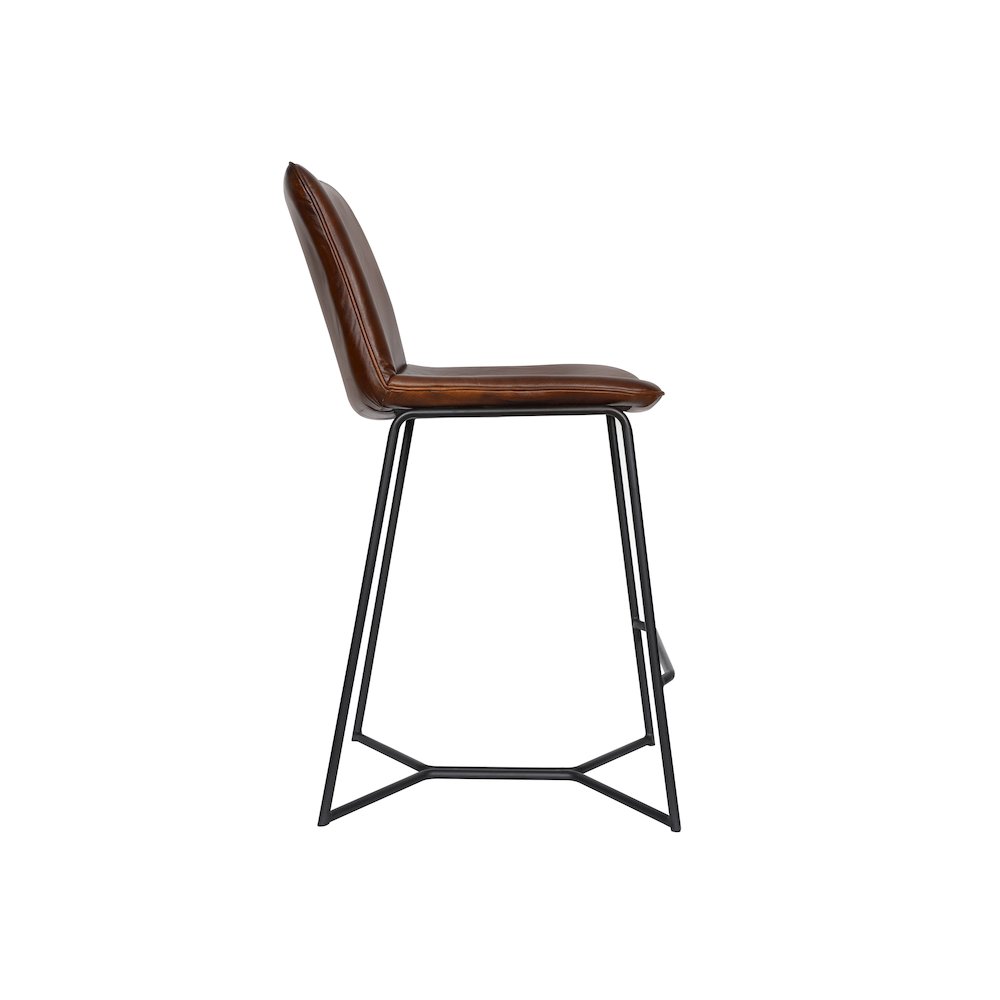 Brisbane Morgan Counter Chair in Hand Washed Chestnut