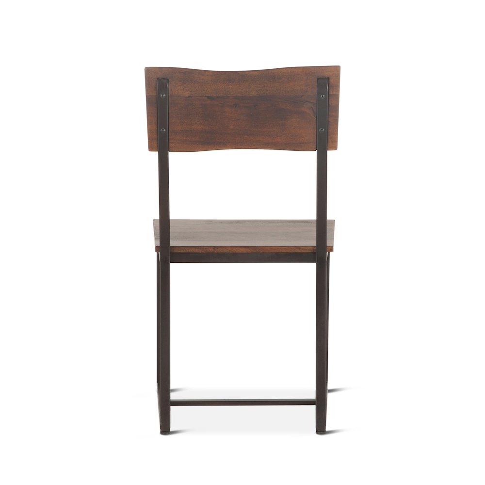 Belfrie Dining Chair in Walnut Finish