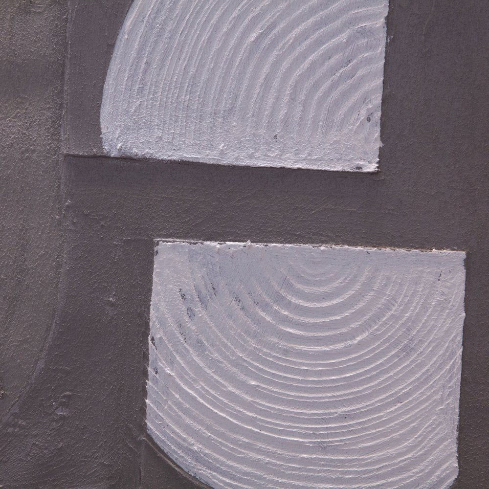 Fragmented Harmony Hand Painted Framed Diptych
