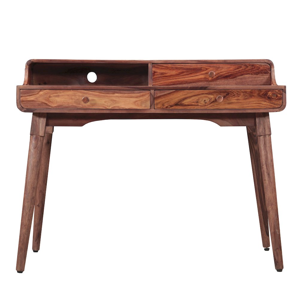 Arrey Office Desk 45" in Natural Sheesham