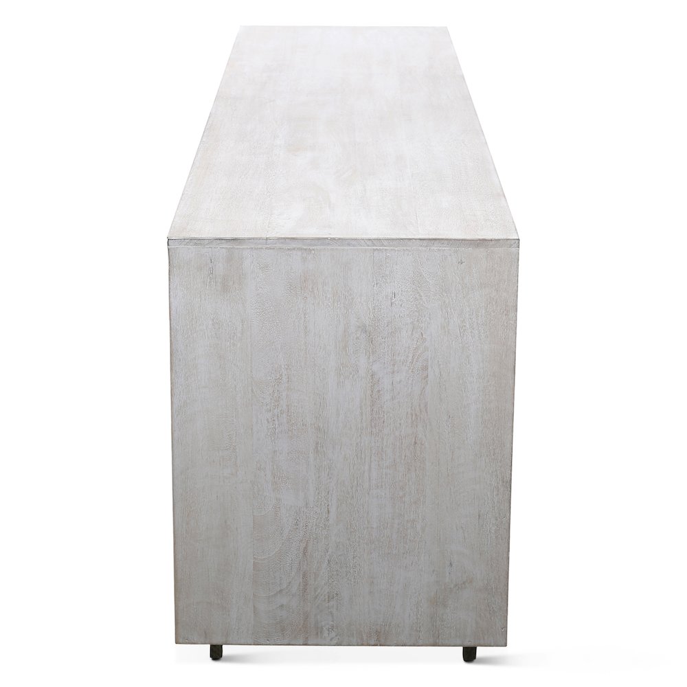Alexandria 72" Sideboard with Bone, Horn, Wood Inlay on Metal Base