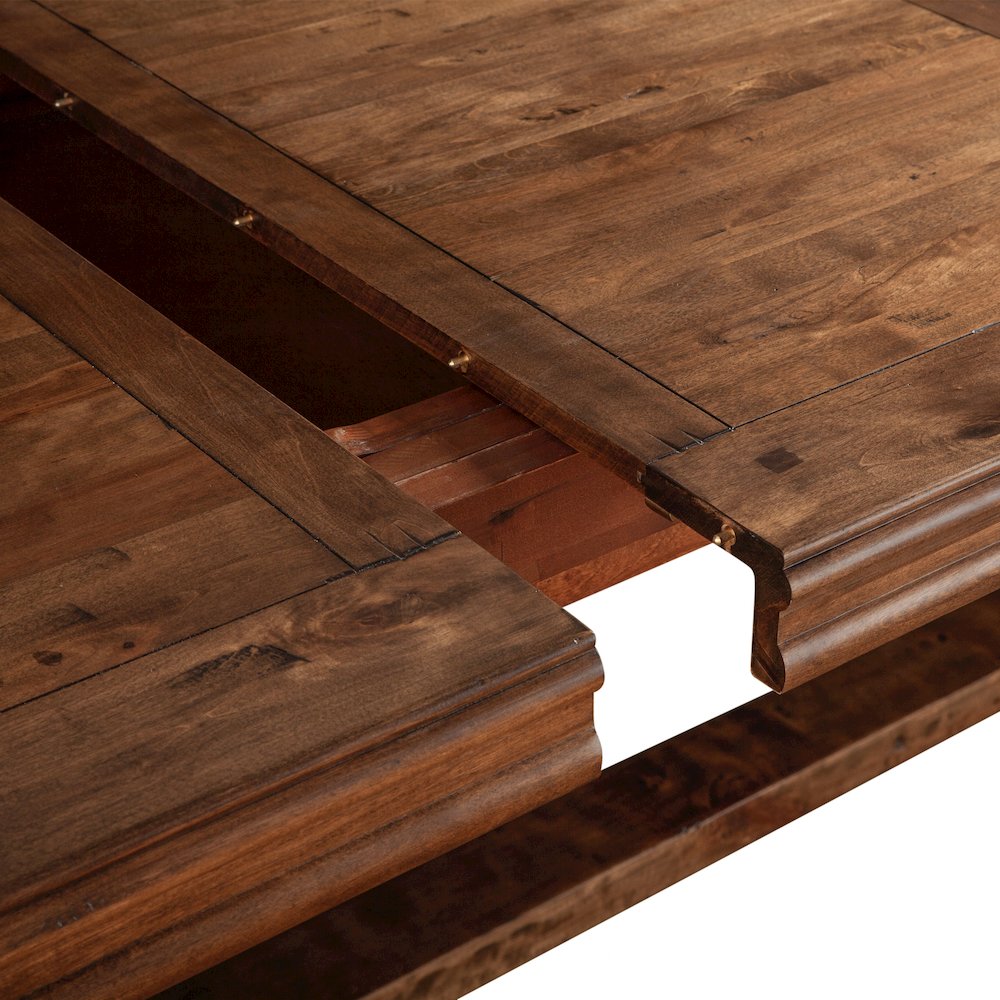 Charles 88-110" Extension Table in Earth Finish