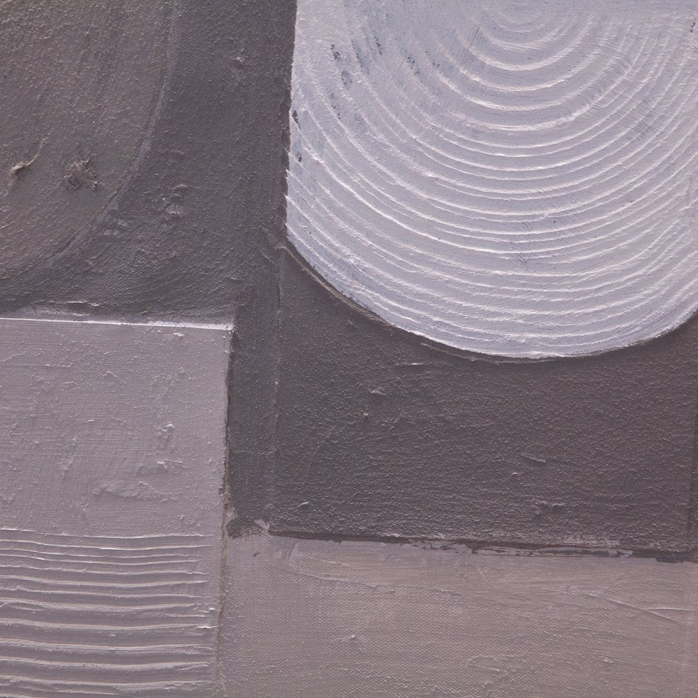 Fragmented Harmony Hand Painted Framed Diptych