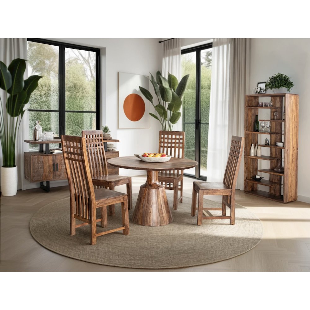 Acres 34" Bookshelf in Brownstone