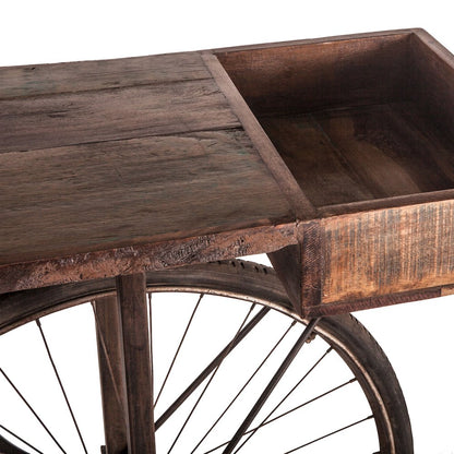 Paxton Reclaimed Teak Bicycle Console