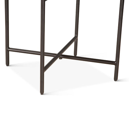 Halden Nesting Tray Tables in Matte Black