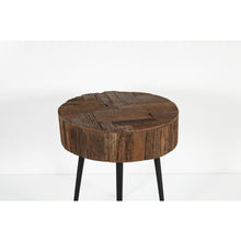 Palm Desert Reclaimed Wood Modern Side Table