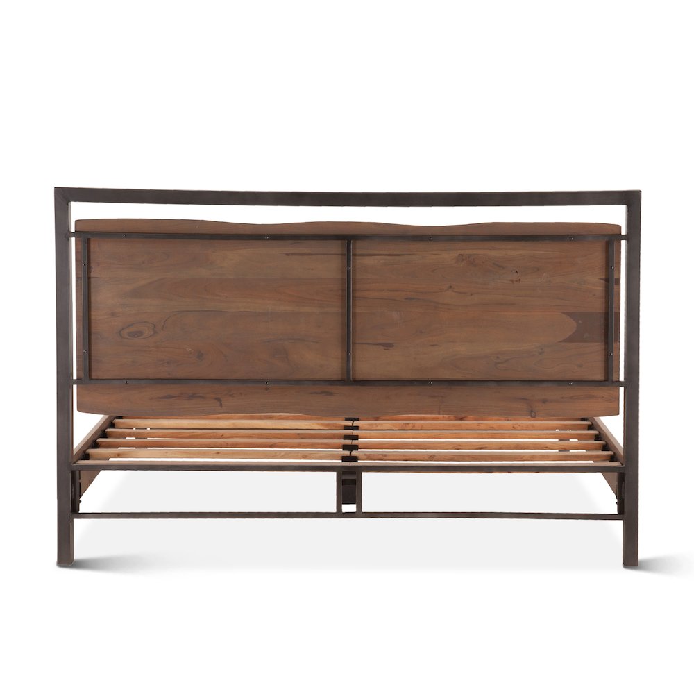 Glenwood Queen Bed in Smoked Acacia