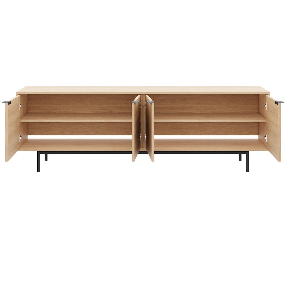 Hamilton 70” TV Stand with 4 Storage Cabinets