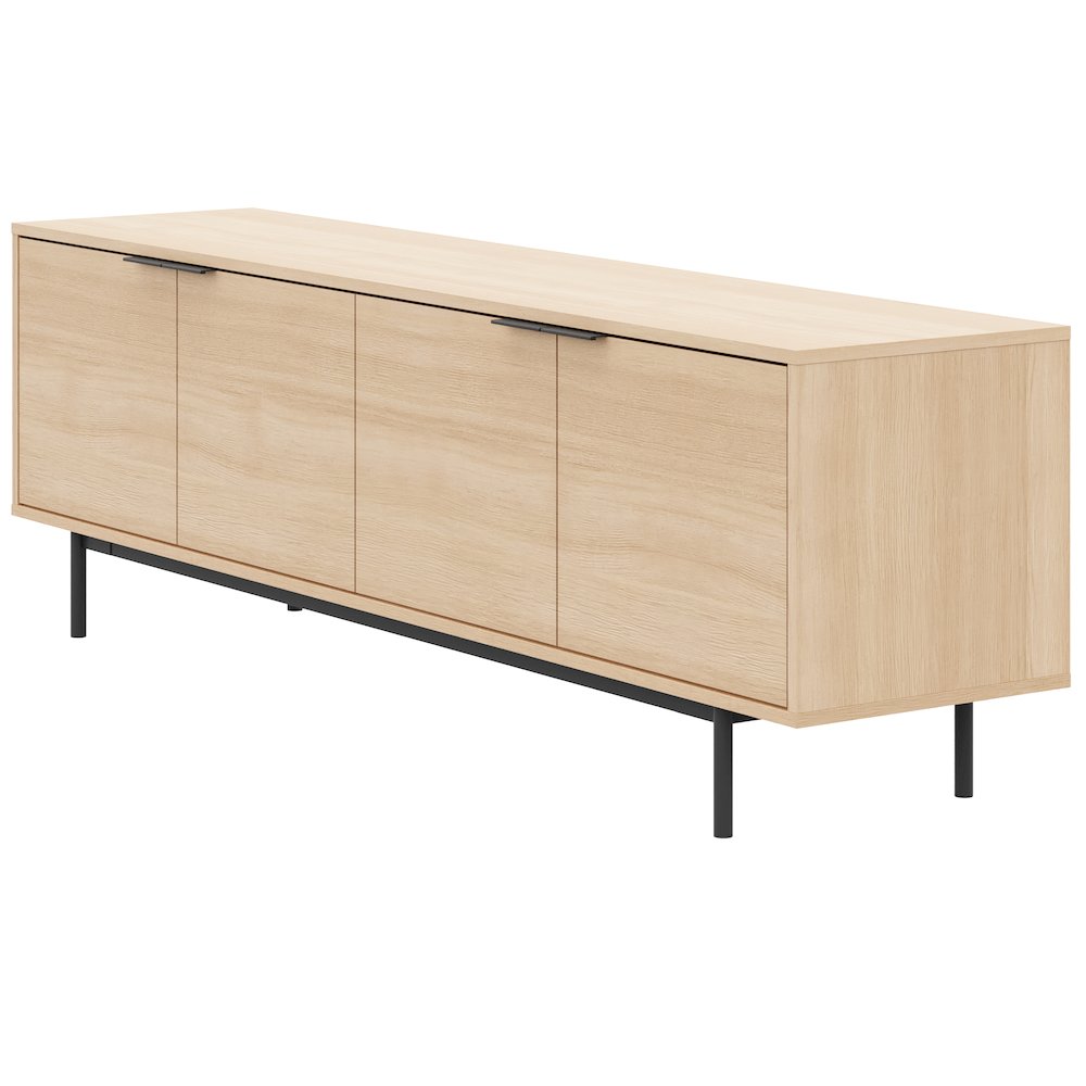 Hamilton 70” TV Stand with 4 Storage Cabinets