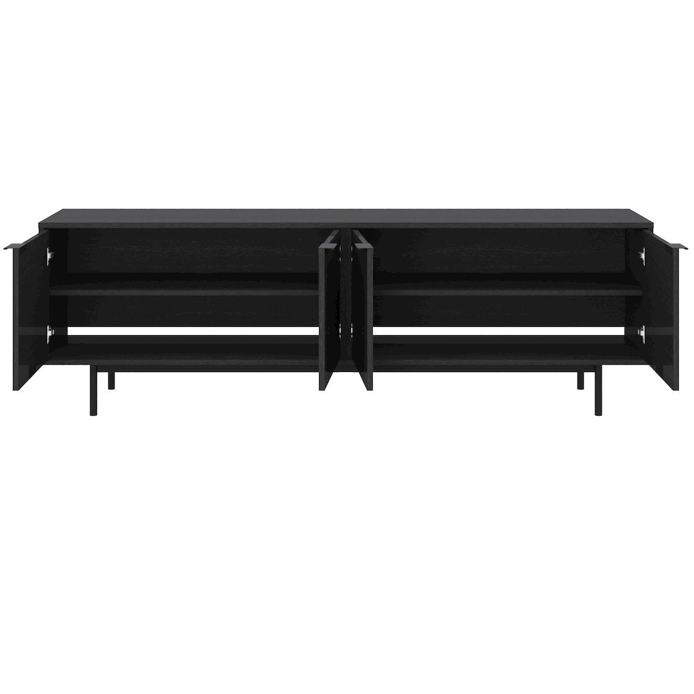 Hamilton 70” TV Stand with 4 Storage Cabinets