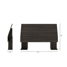 Storage Headboard, Full|Ebony