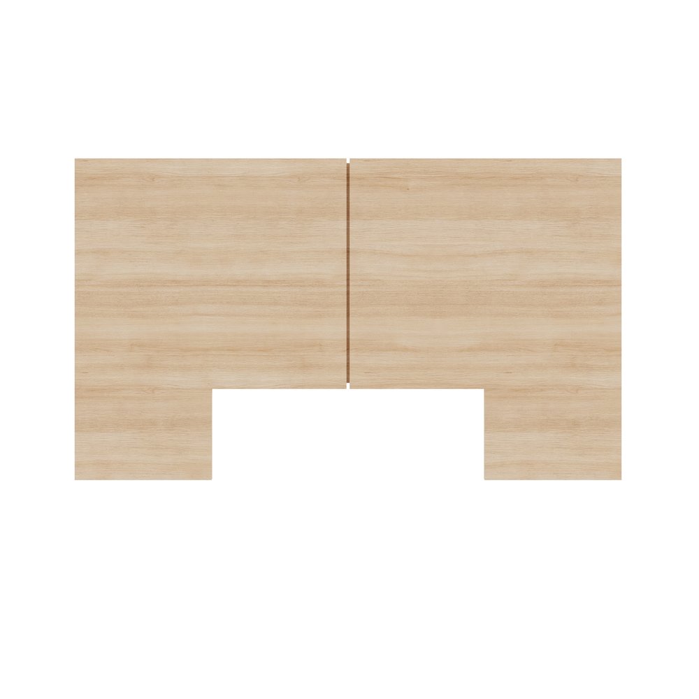 James Headboard In Natural Blonde Oak